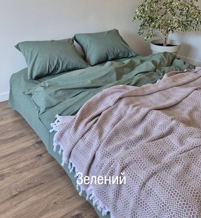 Постільна білизна варена бавовна, в наявності 20 кольорів