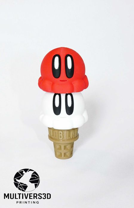 Blob Lody – Figurka 3D, dekoracja konstrukcyjna Multivers3D