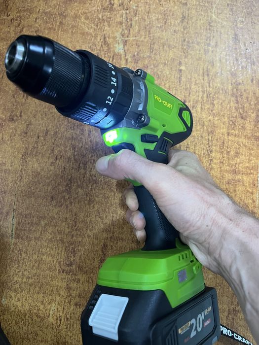 Шуруповерт ударний безщітковий PROCRAFT PA18BL Extra/50Нм/13 мм/Кейс