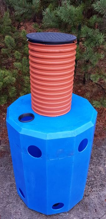 Studnia chłonna 500L deszczówka - odwodnienie - oczyszczalnia - szambo