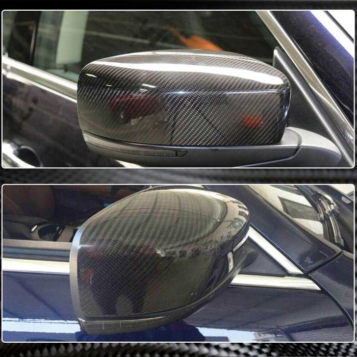 Карбонові накладки на дзеркала Maserati Ghibli Quattroporte 2013–2017