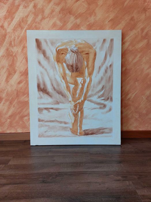 Villalta Lithograph on Numbered Canvas, Signed by the Artist