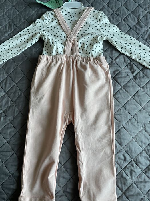 Набір бодіко з довгим рукавом та комбінезон