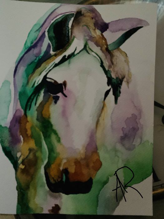 Retratos e ilustrações a preto e branco ou a cores