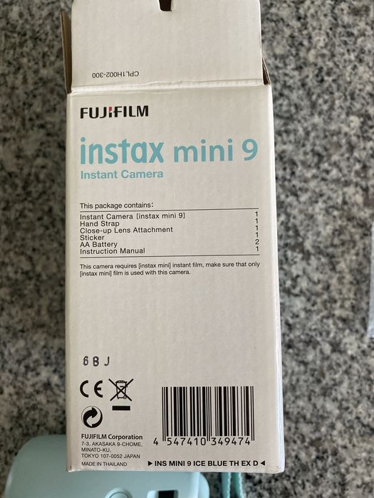 Máquina instax mini 9 Fugifilm