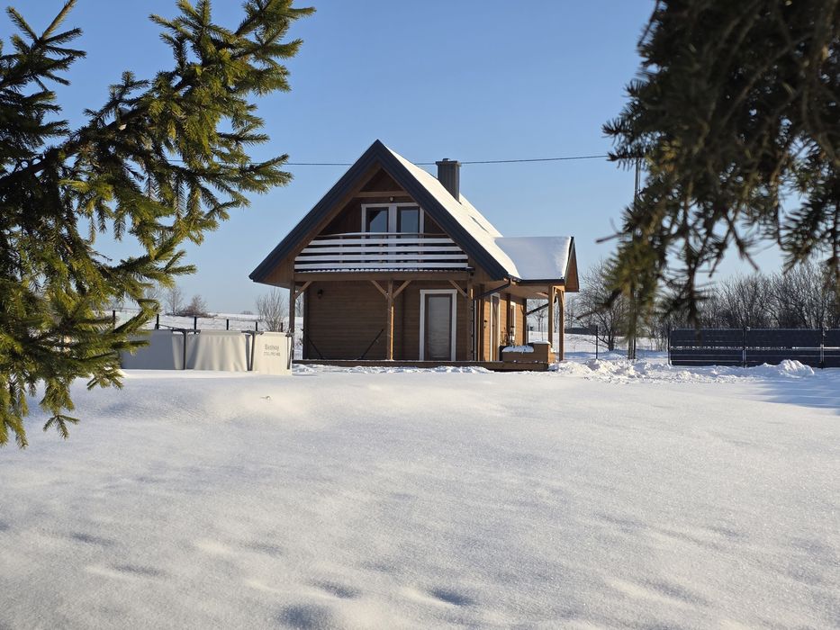 Całoroczny drewniany domek na Mazurach !