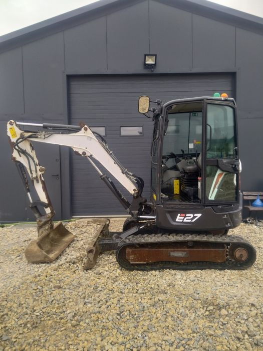 MINIKOPARKA BOBCAT E27 2021r.3100mtg 3x łyżki Yanmar CAT KUBOTA
