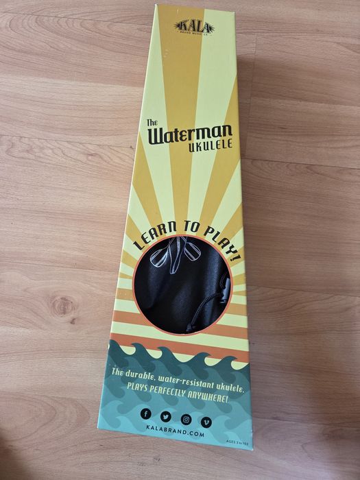 Ukulele Waterman kala nowe