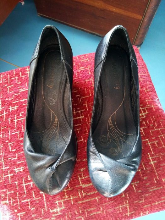 Туфли кожаные