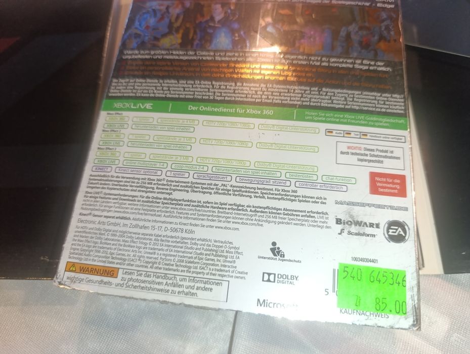 Mass Effect Trilogy Xbox 360 sklep kioskzgrami Ursus