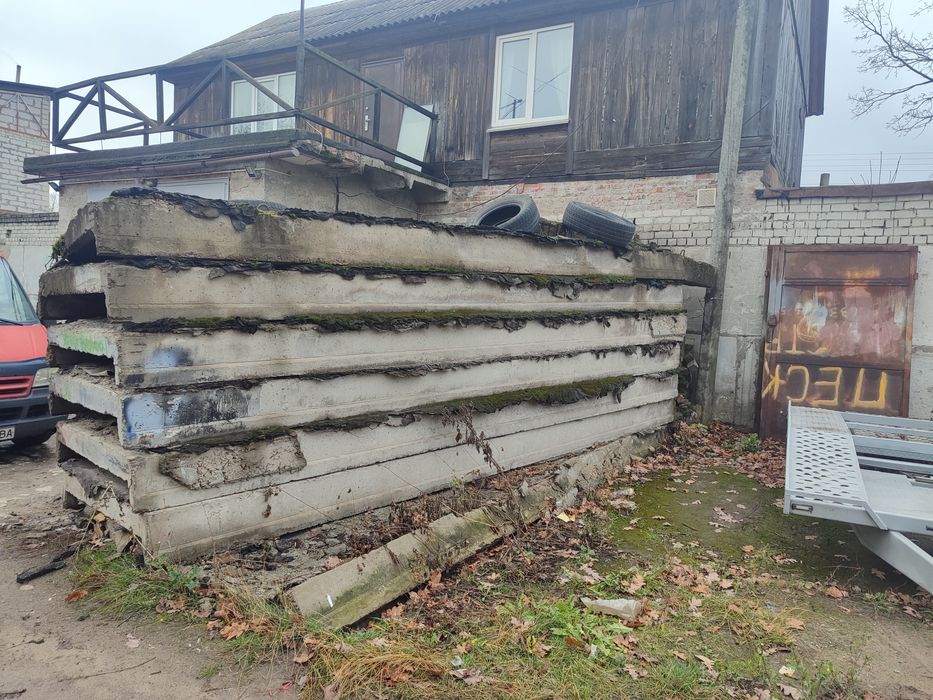 Плиты перекрытия б/у