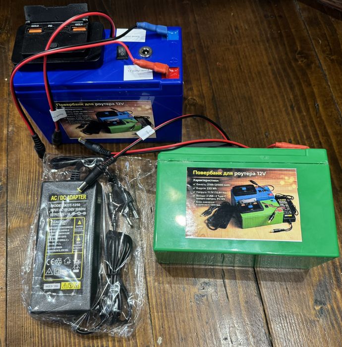 Повербанк на акумуляторах 18650 3S7P