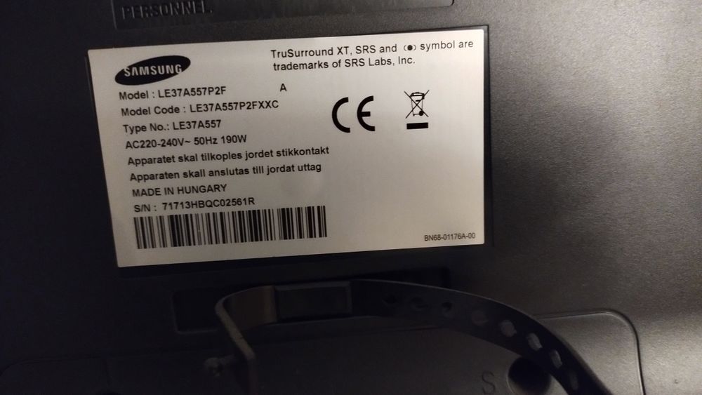 TV Samsung 37" em bom estado