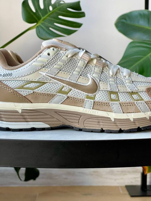 Nike P-6000 Brown White / Nike P-6000 / женские кроссовки найк  37 38