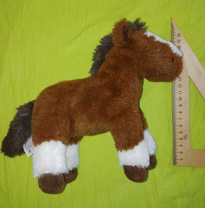 Мягкая игрушка "Лошадка". Символ наступающего Нового года 2026