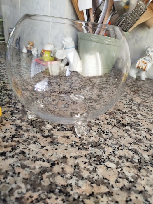 Pote vaso aquário vidro