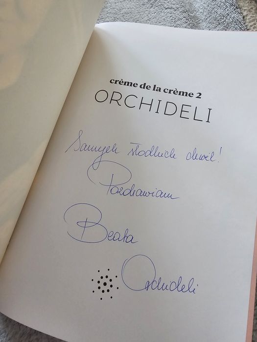 4 książki Creme de la Creme Orchideli
