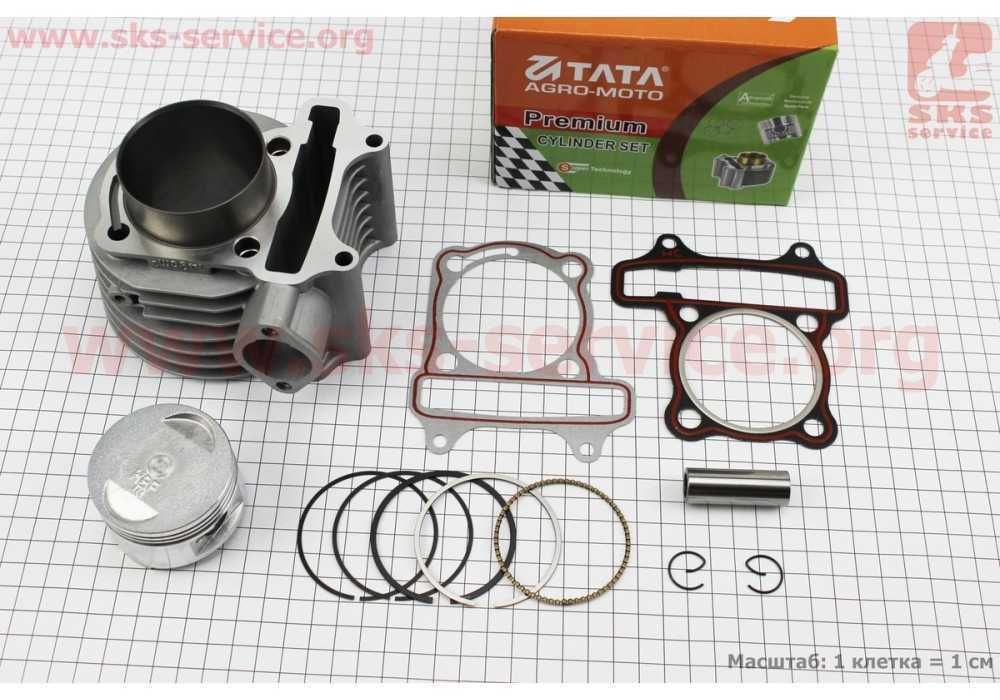 Редуктор Viper Storm 125/150сс 4Т (длинный вал) под два амортизатора.