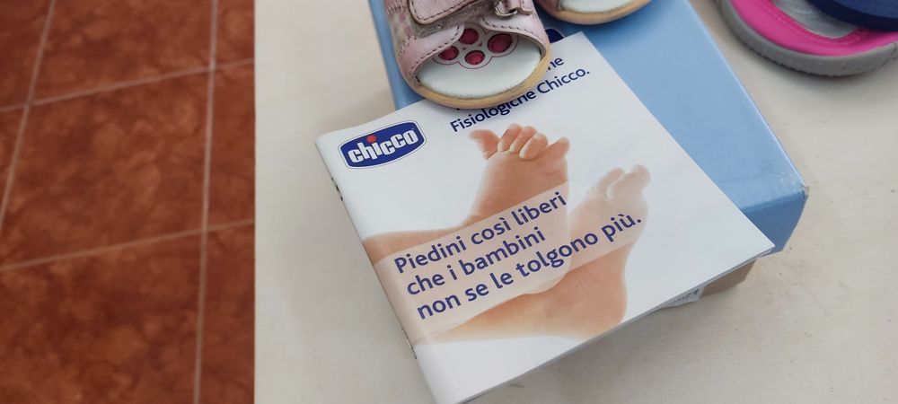 Sandália pele CHICCO