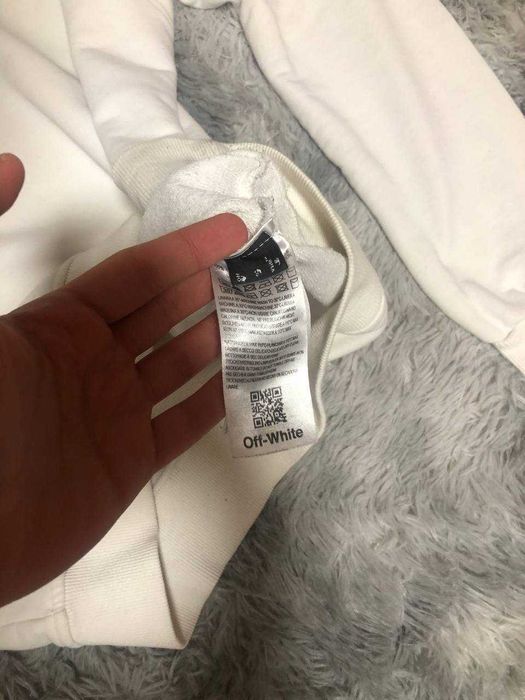 Світшот Off White / sweatshirt off white big logo dril drip