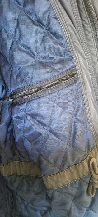 Kurtka w stylu militarnym, wiosenno-jesienna, XXL