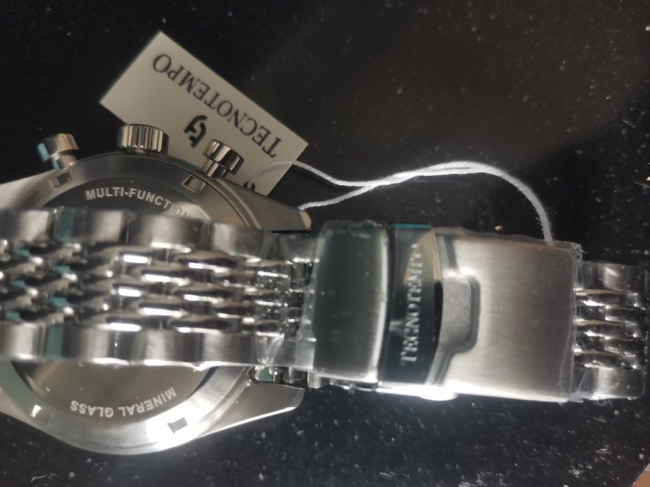 Relógio Novo Cronógrafo Tecnotempo "Chrono Elite", Edição Limitada