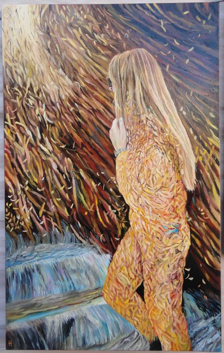 Картина Шелест осіннього листя