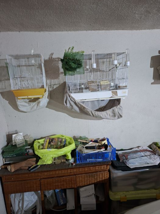 Gaiola para pássaros
