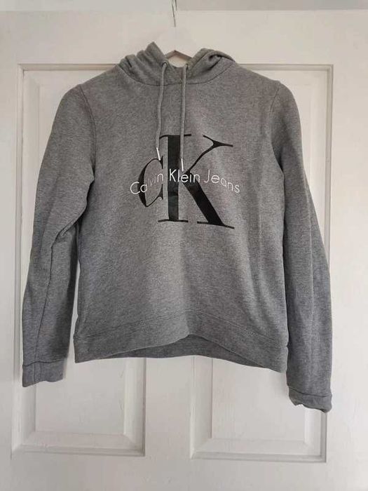 Szara bawełniana bluza Calvin Klein Jeans r. XS