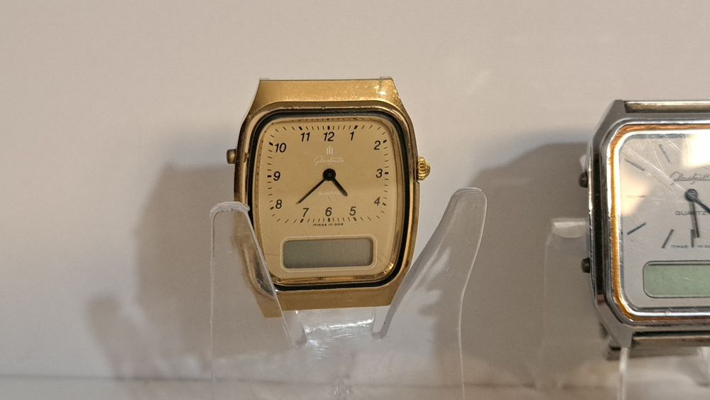 49-A/26 Dwa zegarki kwarcowe Glashûtte