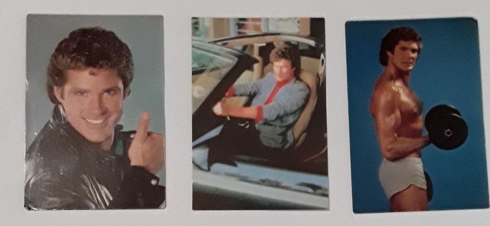 Calendários de bolso Knight Rider - ano 1987