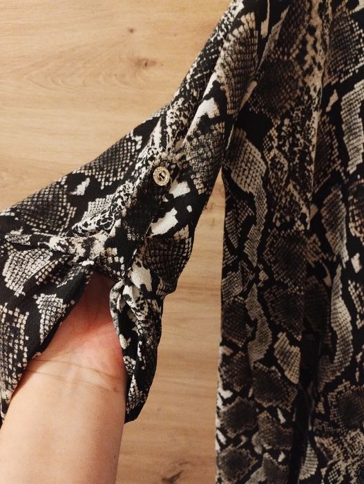 Wężowa tunika bluzka sukienka New Collection r.uni