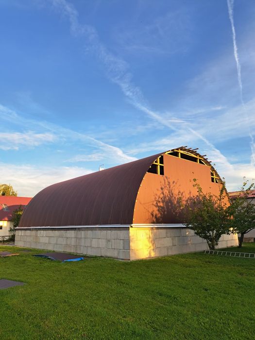 Hala łukowa 14.5 x 30m wiata garaż magazyn obora  kurnik