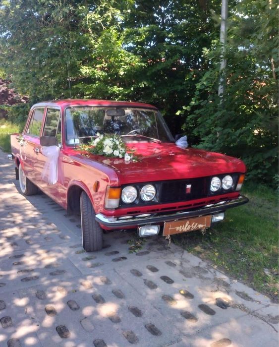 Zabytkowe samochody do ślubu : FORD MUSTANG,CADILLAC,Radiowóz, Fiat