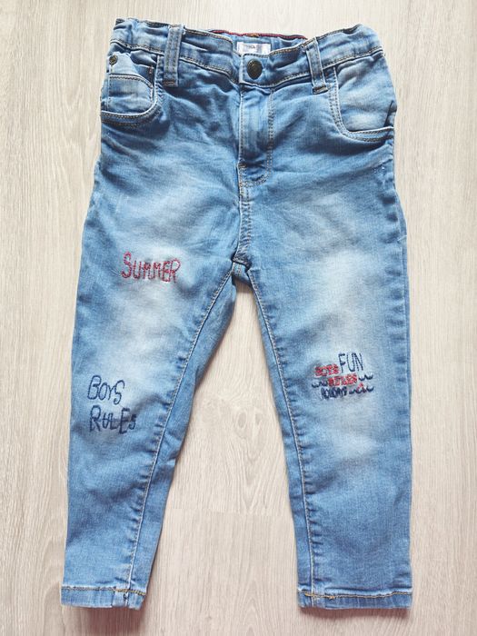 Spodnie jeansowe 92 cm