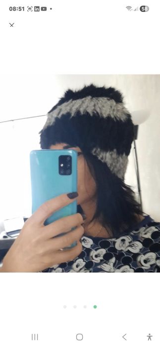 Хутрова трендова шапка аля Буковель