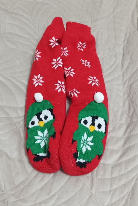 cieplane grube skarpety antypoślizgowe 36-41