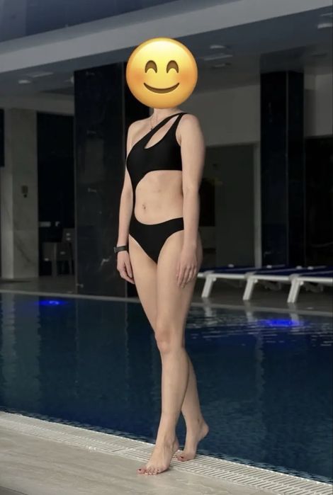 Купальник жіночий чорний