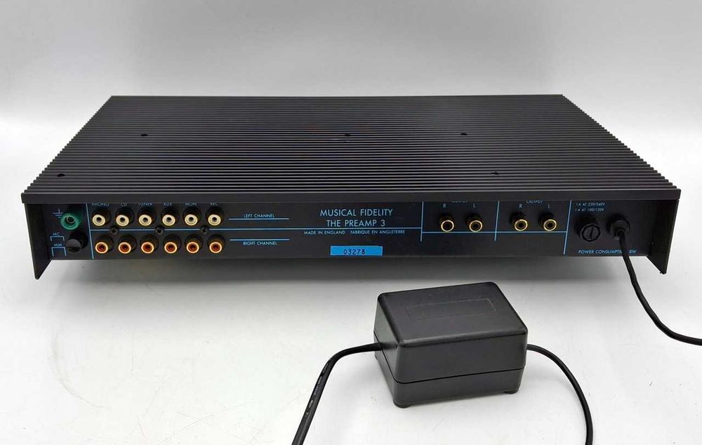 Pré Amplificador High-End Vintage Musical Fidelity Made in England