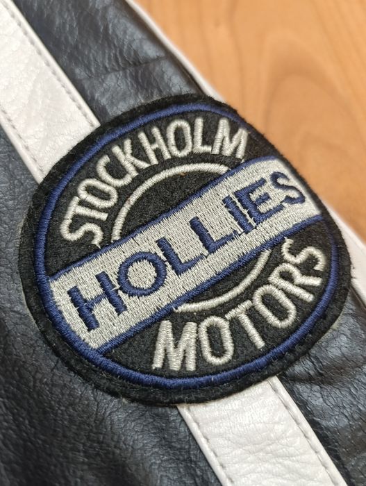(М/L) Шкіряна куртка Hollies Stockholm Motors