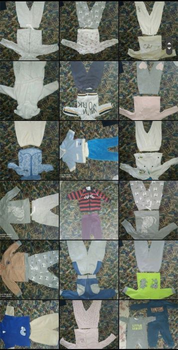 Пакет вещей на новорожденного ребенка