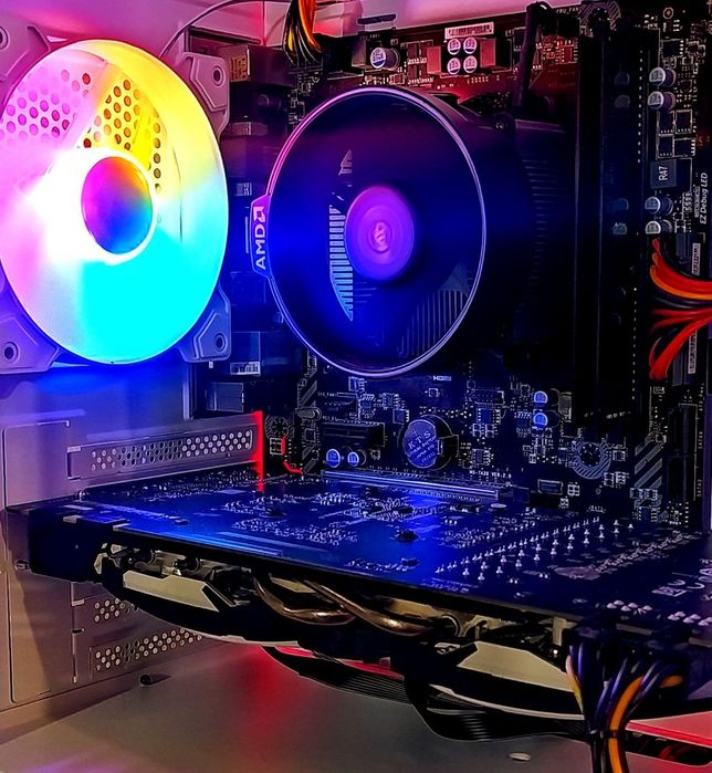 GTX1070ti+ Ryzen 7 2700+ 16Gb DDR4 ігровий компьютер