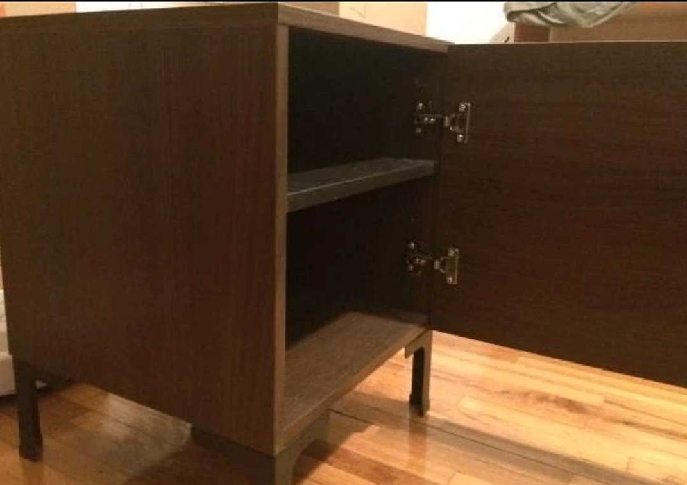 Mesa de cabeceira IKEA Engan Brown