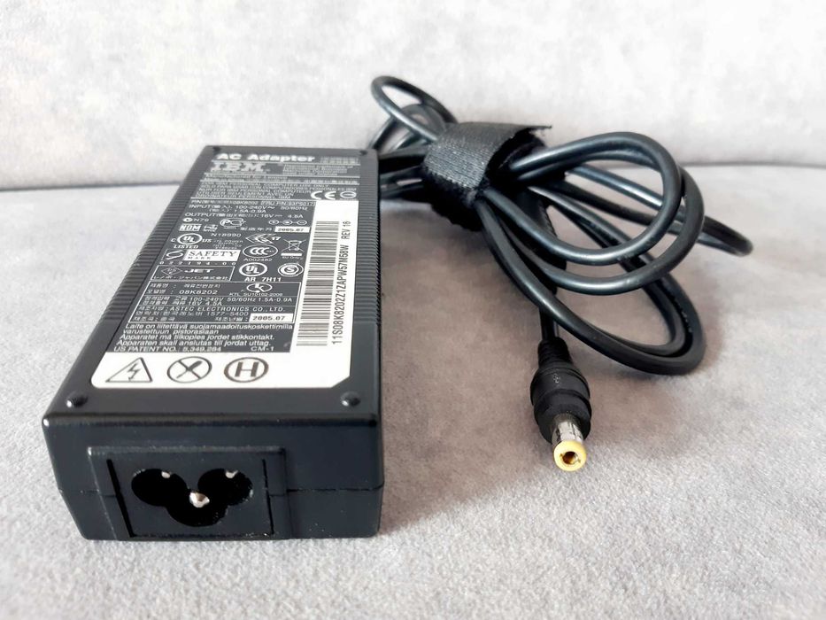 Oryginalny zasilacz IBM Lenovo ThinkPad 16V 4.5A 72W (5.5x2.5mm) | Bemowo