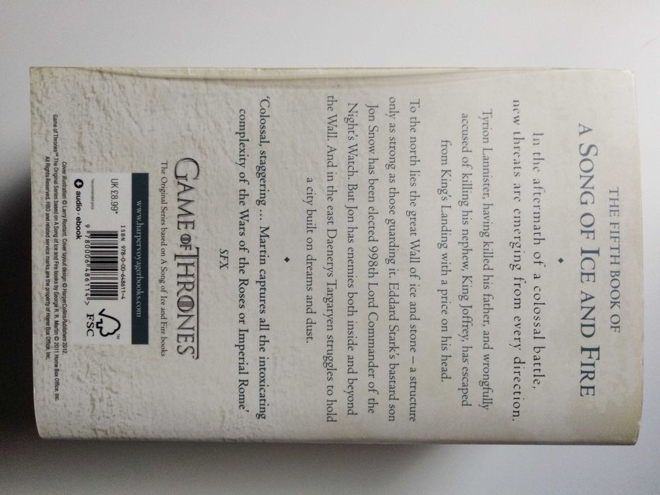 A Dance with Dragons - muito bom estado