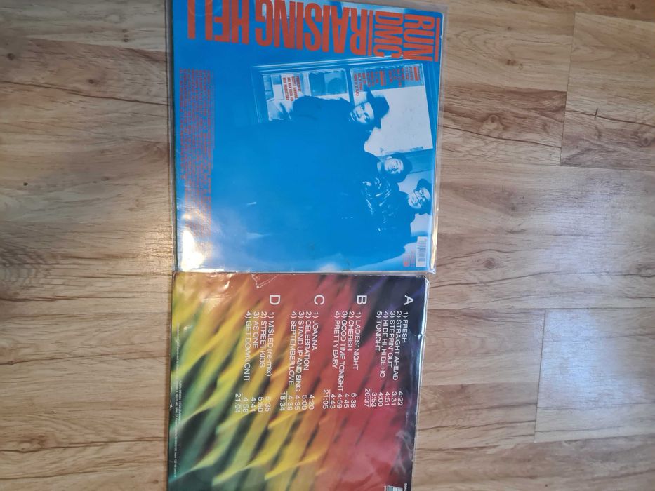 Rap zestaw 3 LP Run Dmc Kool G & the gang mega klasyka