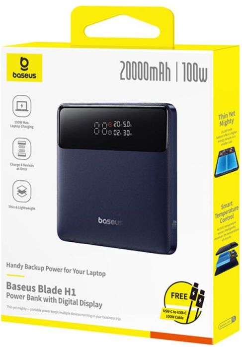 Powebank 20000 mAh 100W Baseus  Blade H1