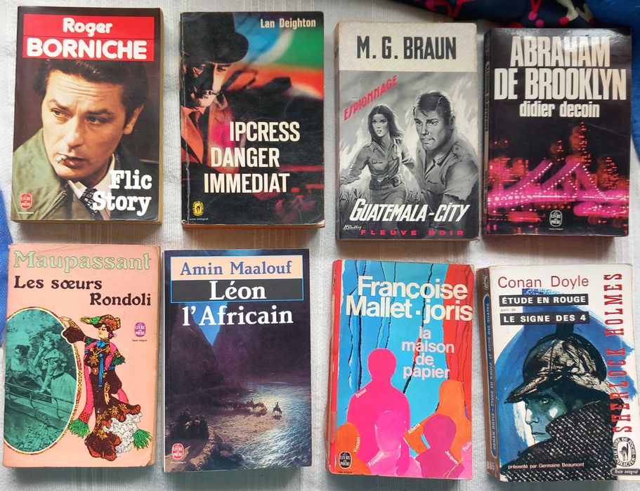 Livros de bolso em francês