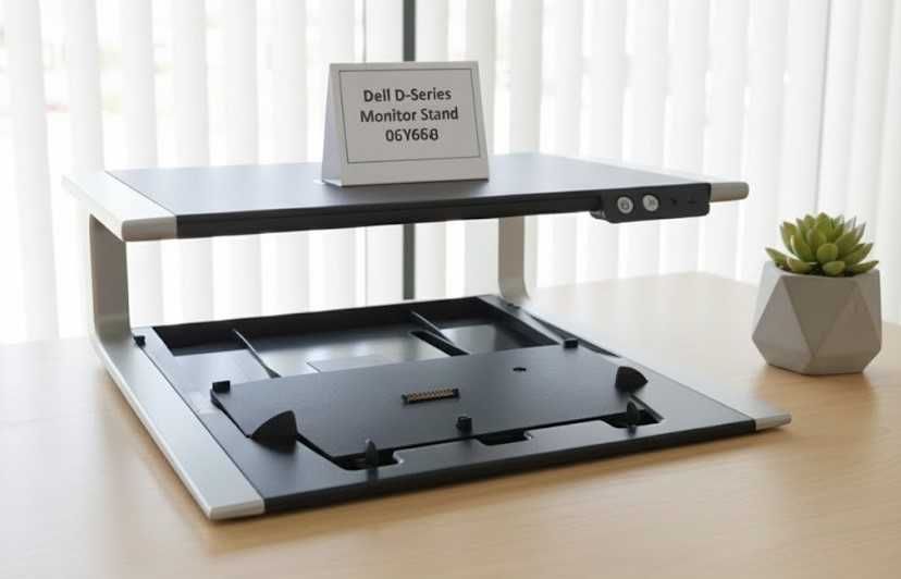 Suporte de monitor Dell com docking station integrada para notebooks Dell série D
