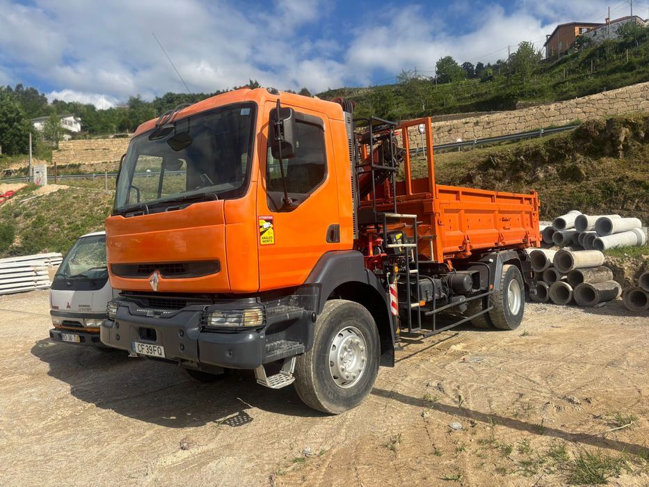 Camiao grua Renault kerax 370
